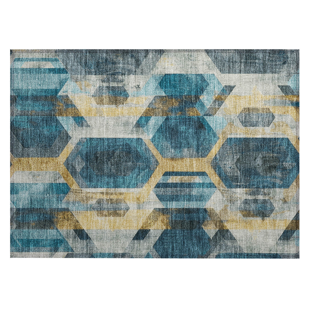 addison chantille acn1722 teal rug
