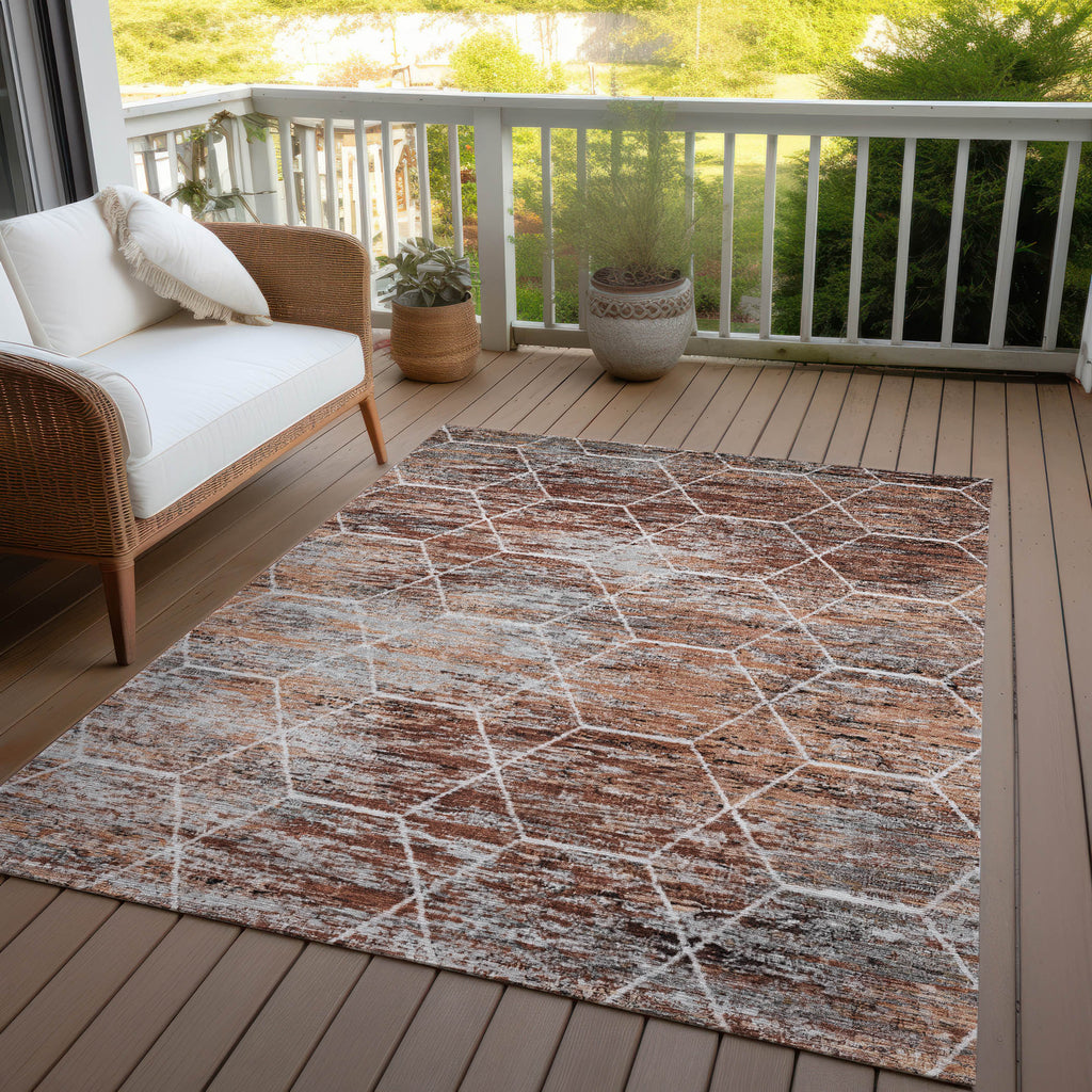 addison chantille acn1724 paprika rug