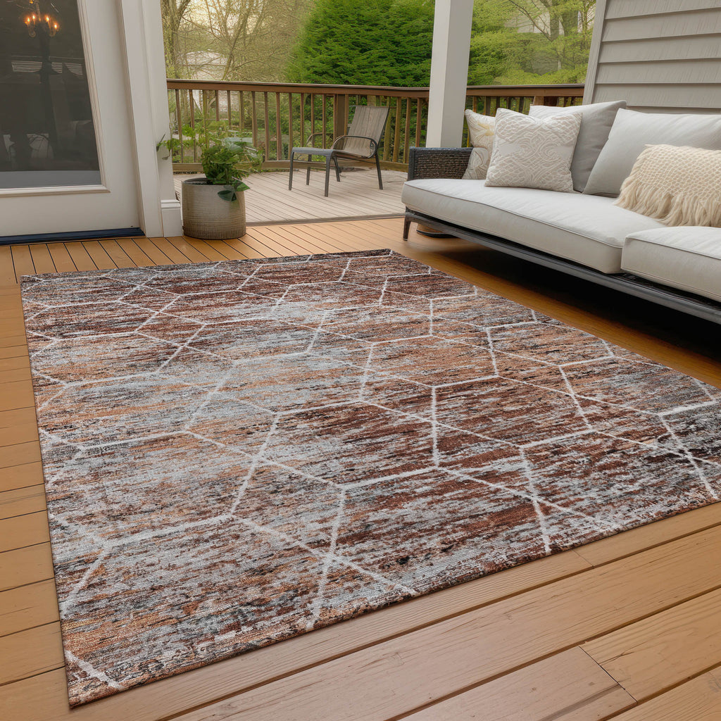 addison chantille acn1724 paprika rug