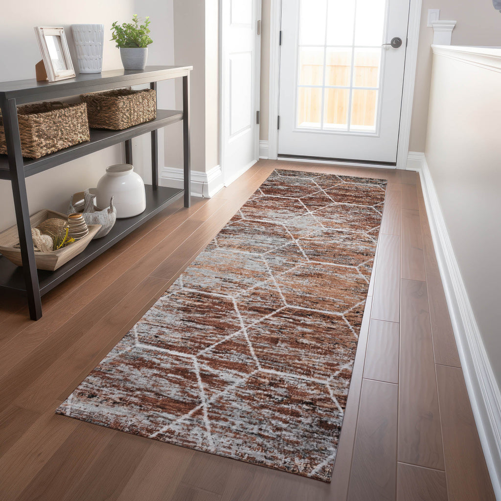 addison chantille acn1724 paprika rug