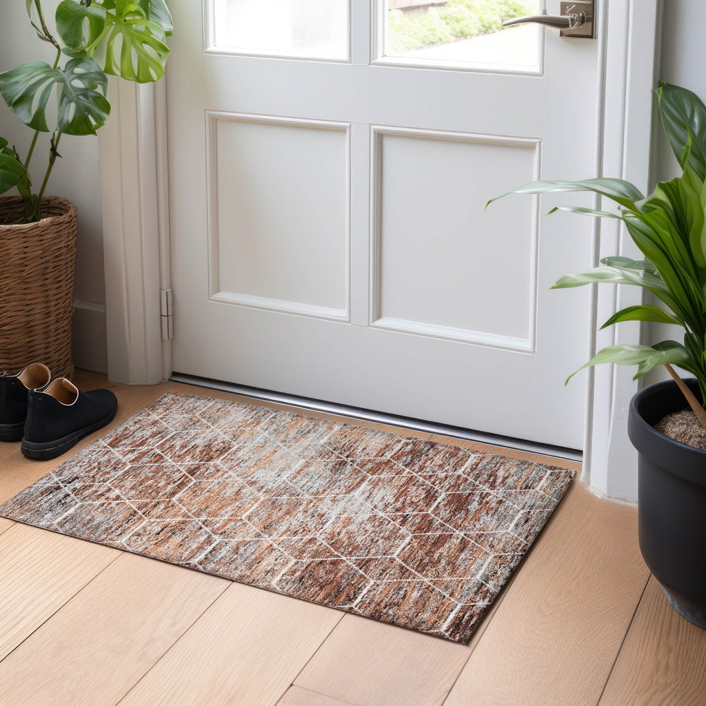 addison chantille acn1724 paprika rug