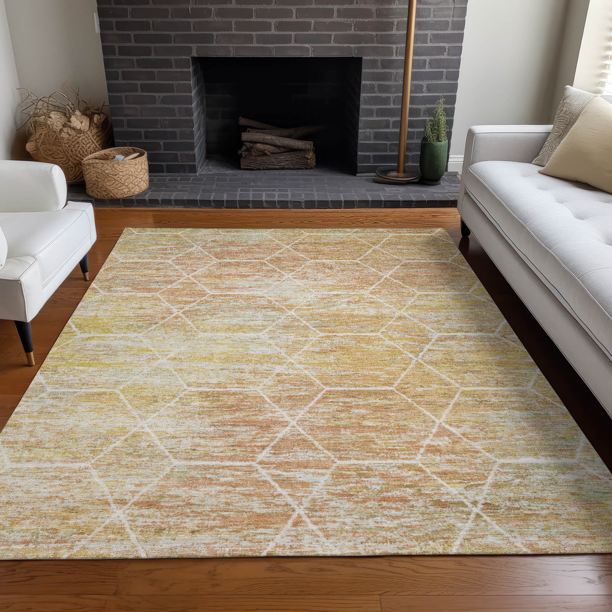 addison chantille acn1724 salmon rug