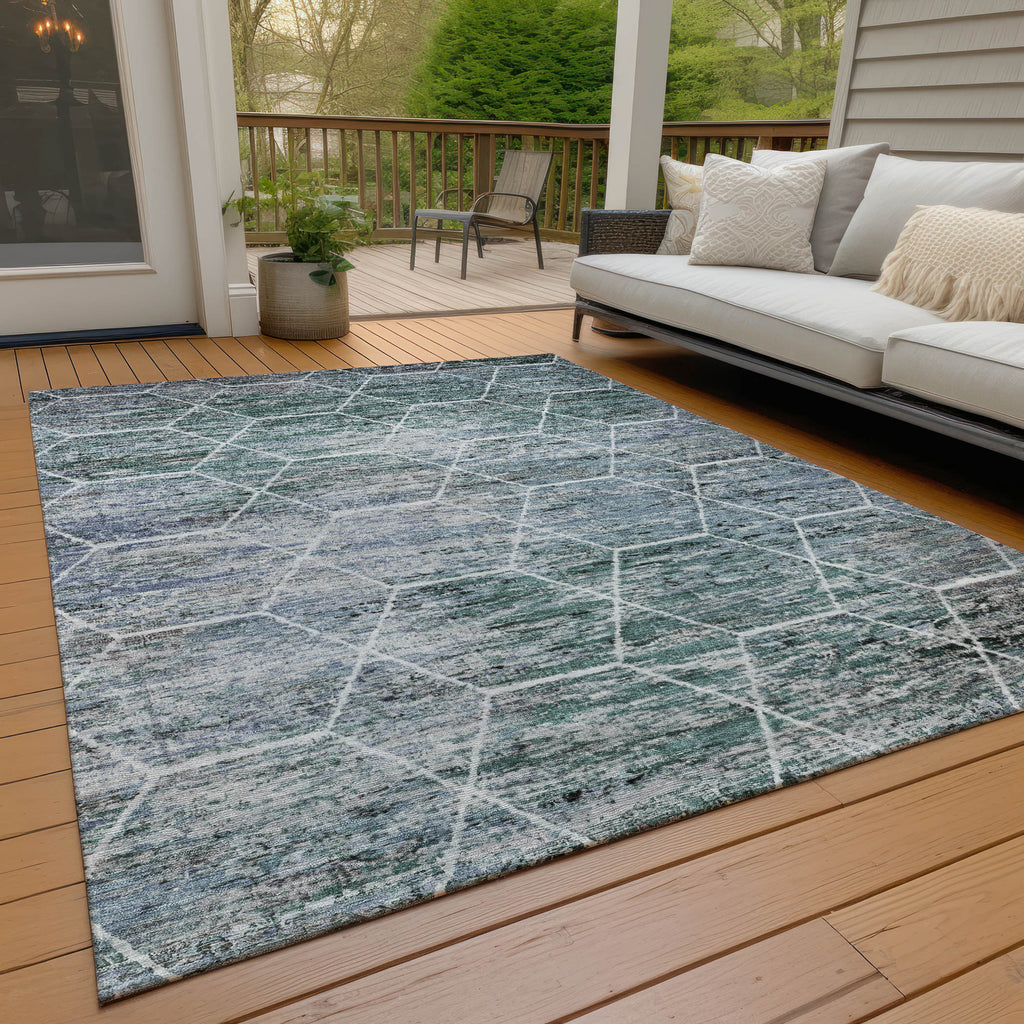 addison chantille acn1724 teal rug