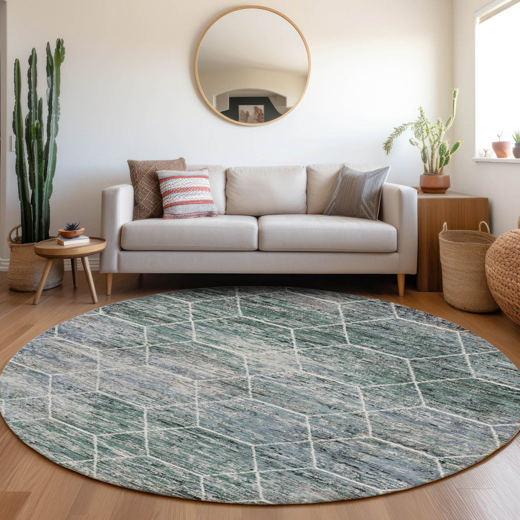 addison chantille acn1724 teal rug