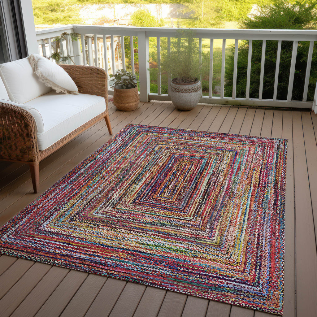 addison chantille acn1725 paprika rug
