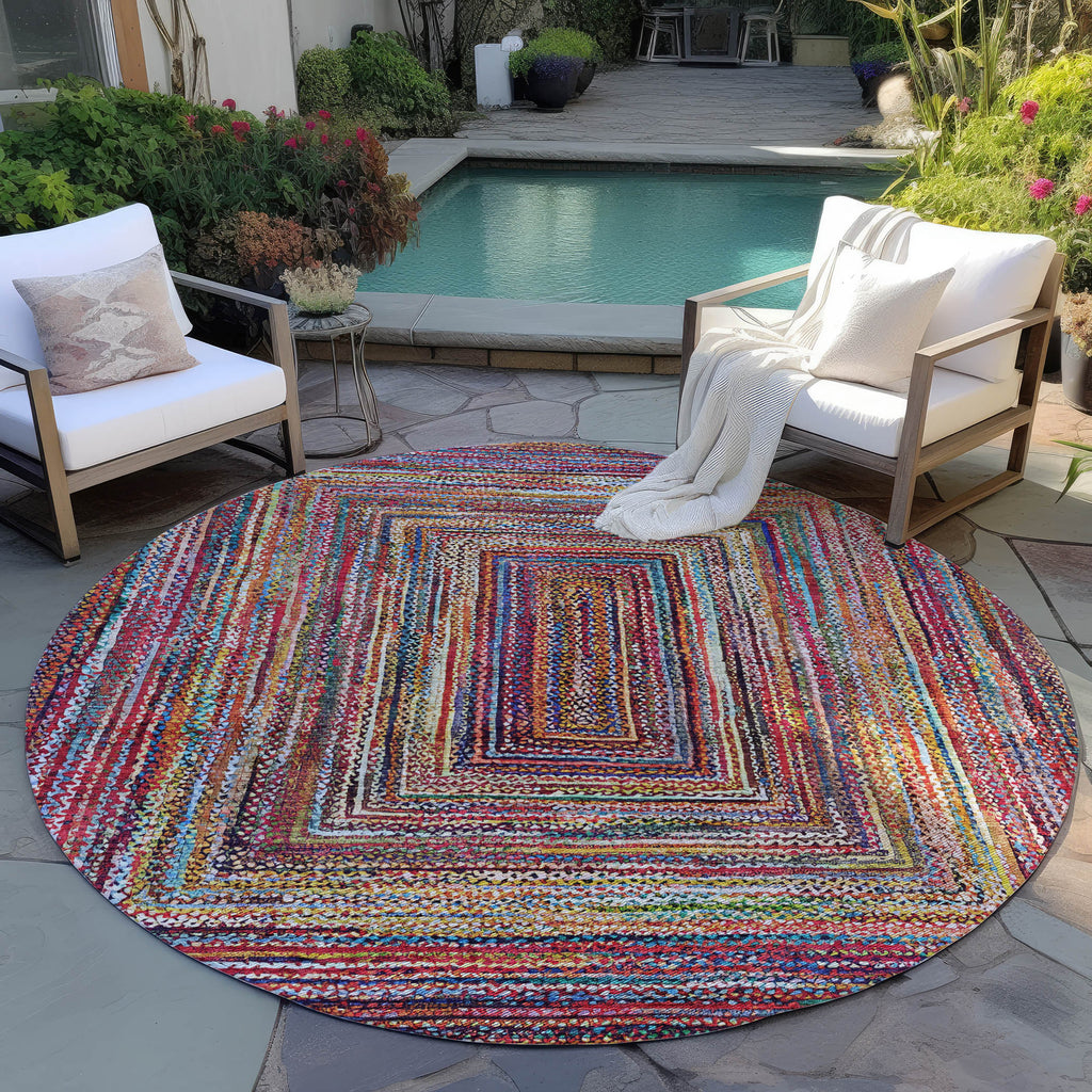 addison chantille acn1725 paprika rug