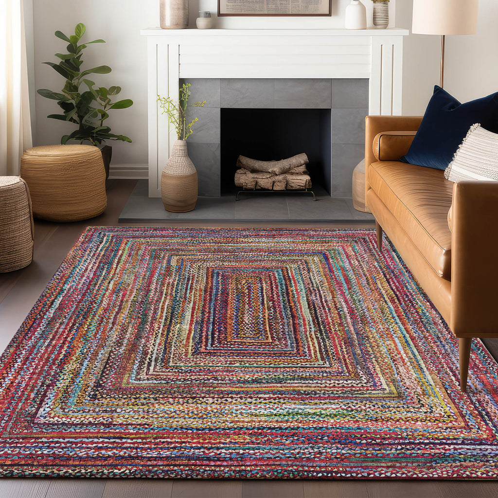 addison chantille acn1725 paprika rug