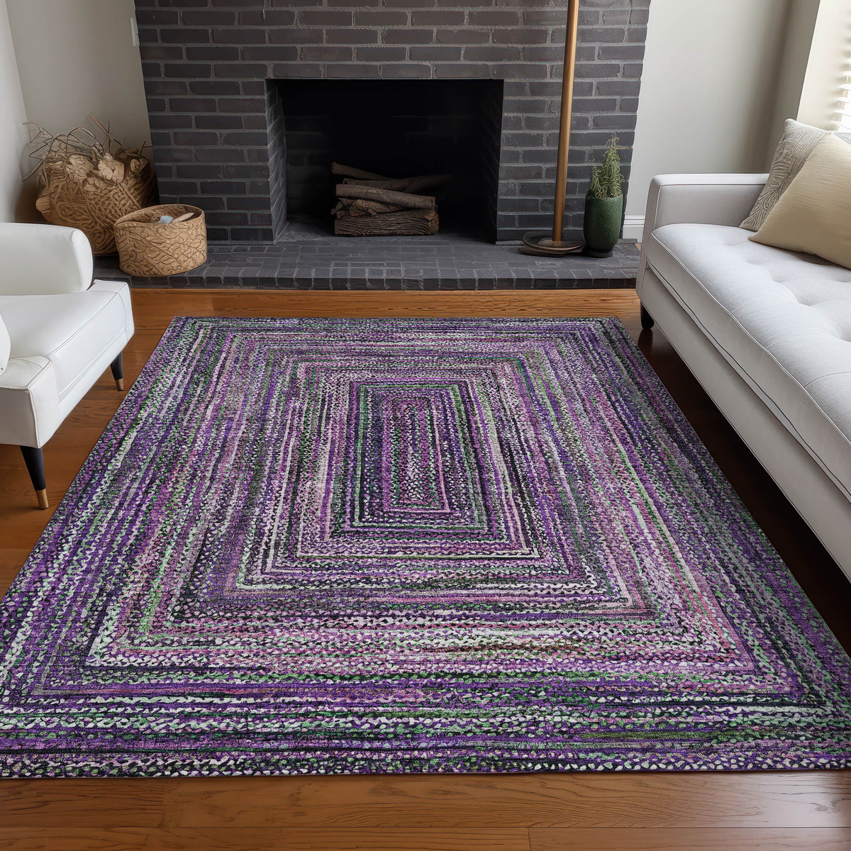 addison chantille acn1725 purple rug