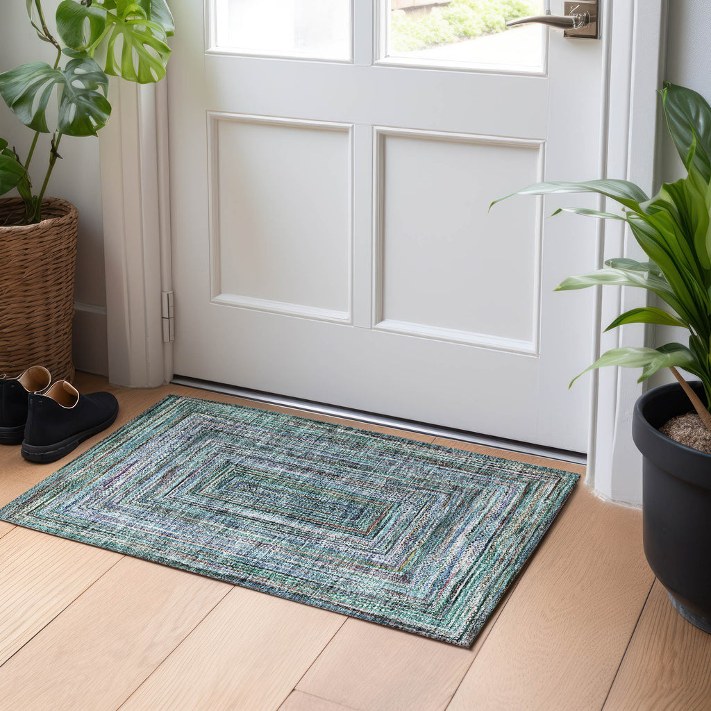 addison chantille acn1725 teal rug