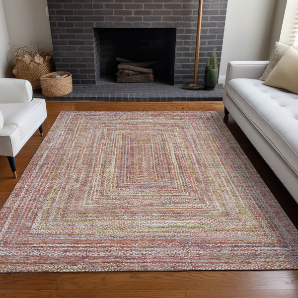 addison chantille acn1726 paprika rug