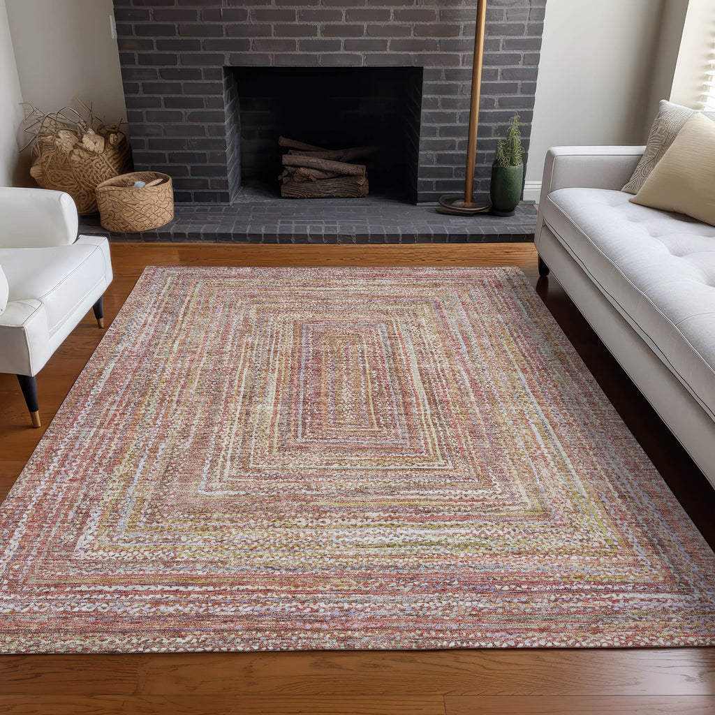 addison chantille acn1726 paprika rug