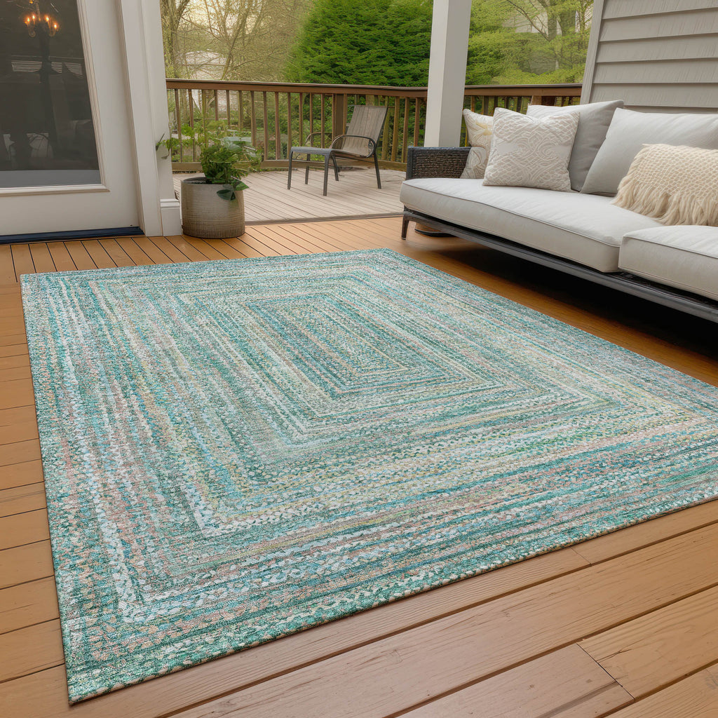 addison chantille acn1726 teal rug