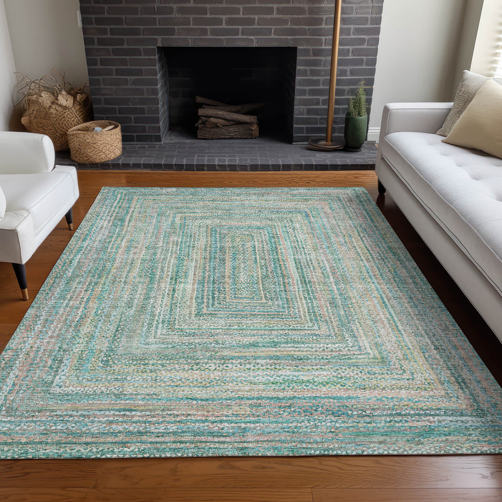 addison chantille acn1726 teal rug