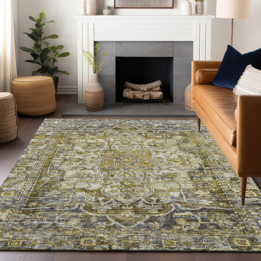 addison chantille acn1728 pewter rug