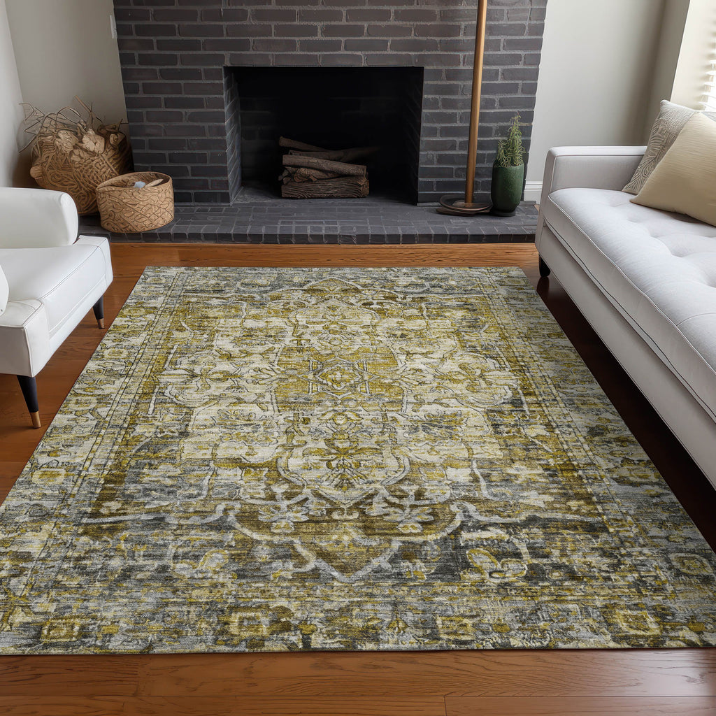 addison chantille acn1728 pewter rug