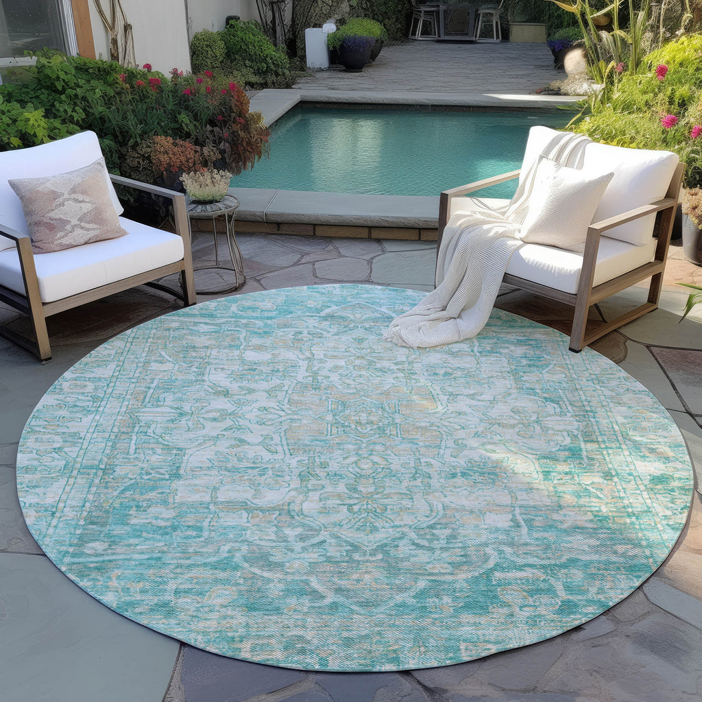 addison chantille acn1728 teal rug