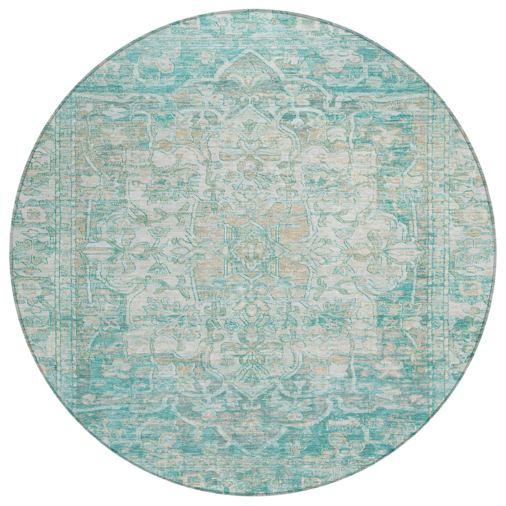 addison chantille acn1728 teal rug