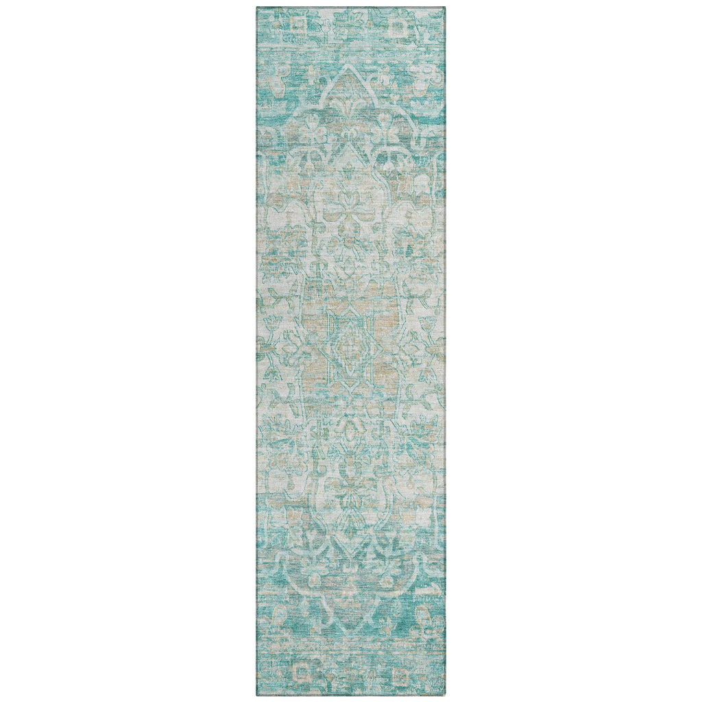 addison chantille acn1728 teal rug