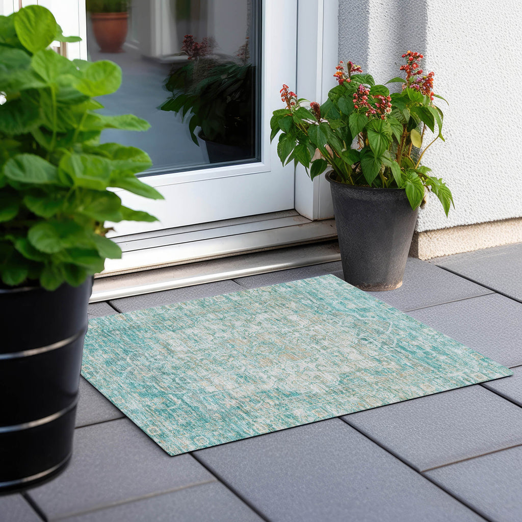 addison chantille acn1728 teal rug