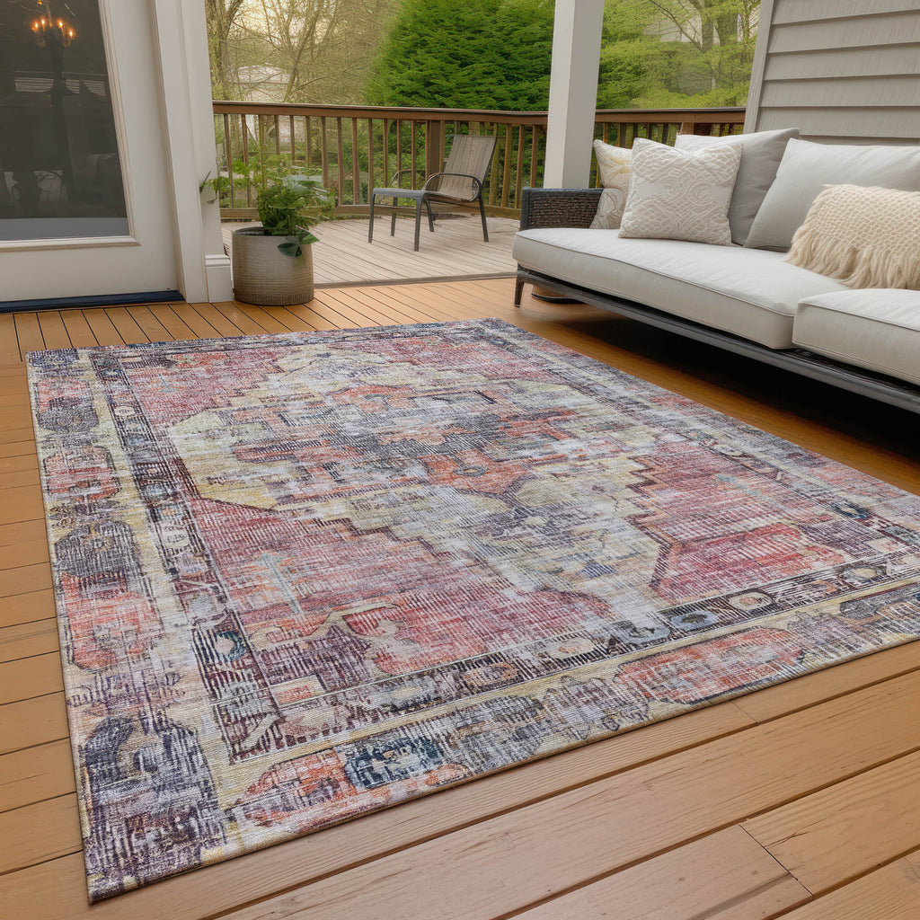 addison chantille acn1729 paprika rug