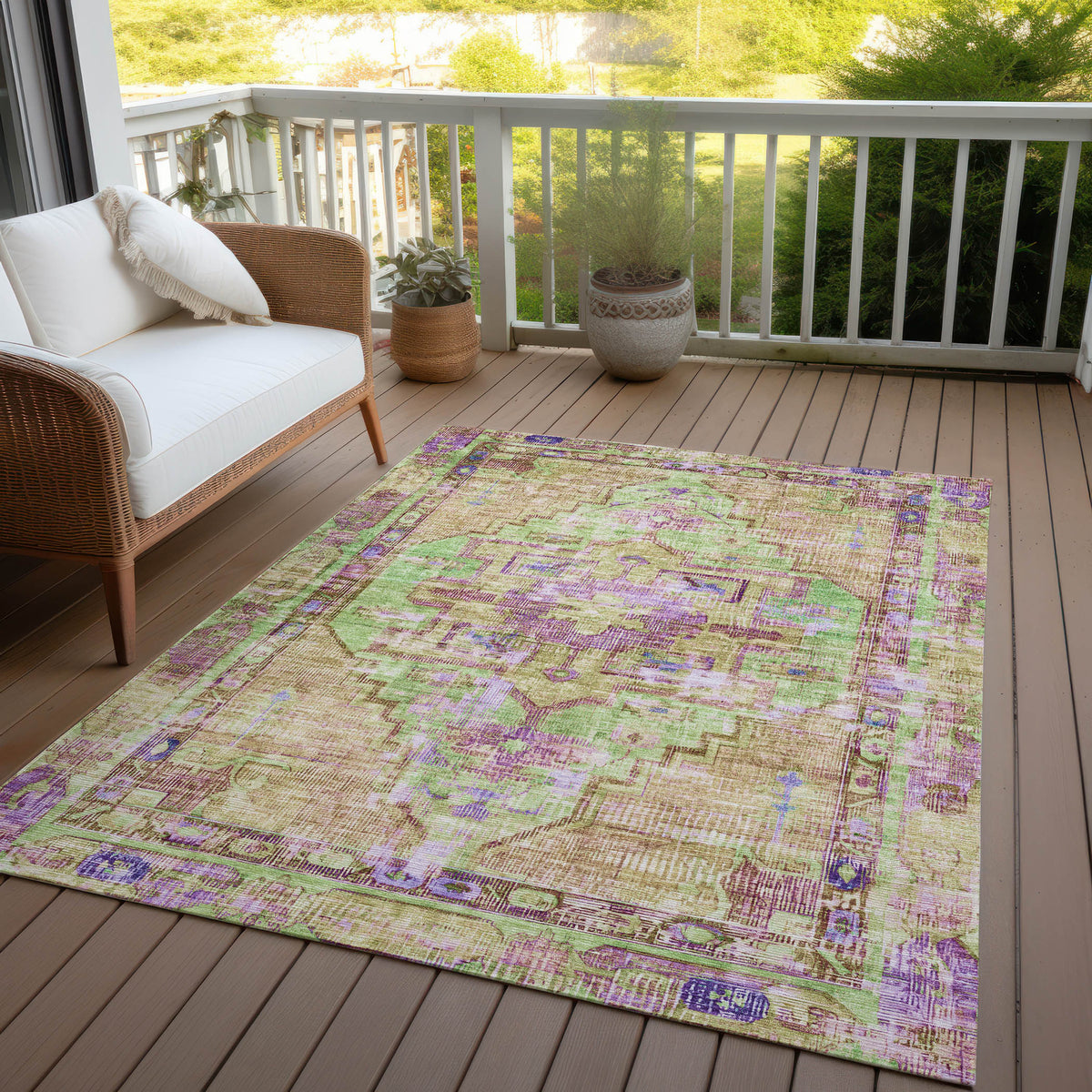 addison chantille acn1730 lime rug