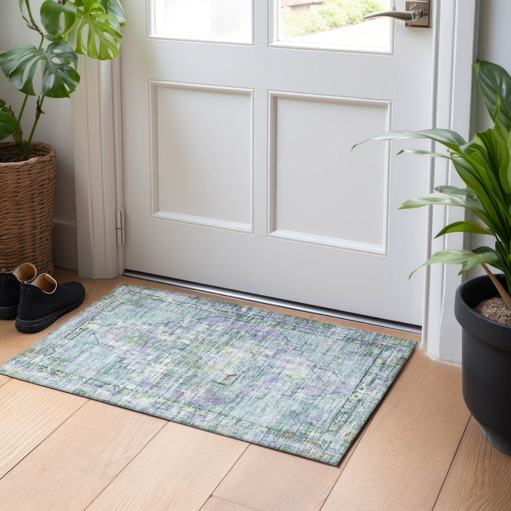 addison chantille acn1730 teal rug