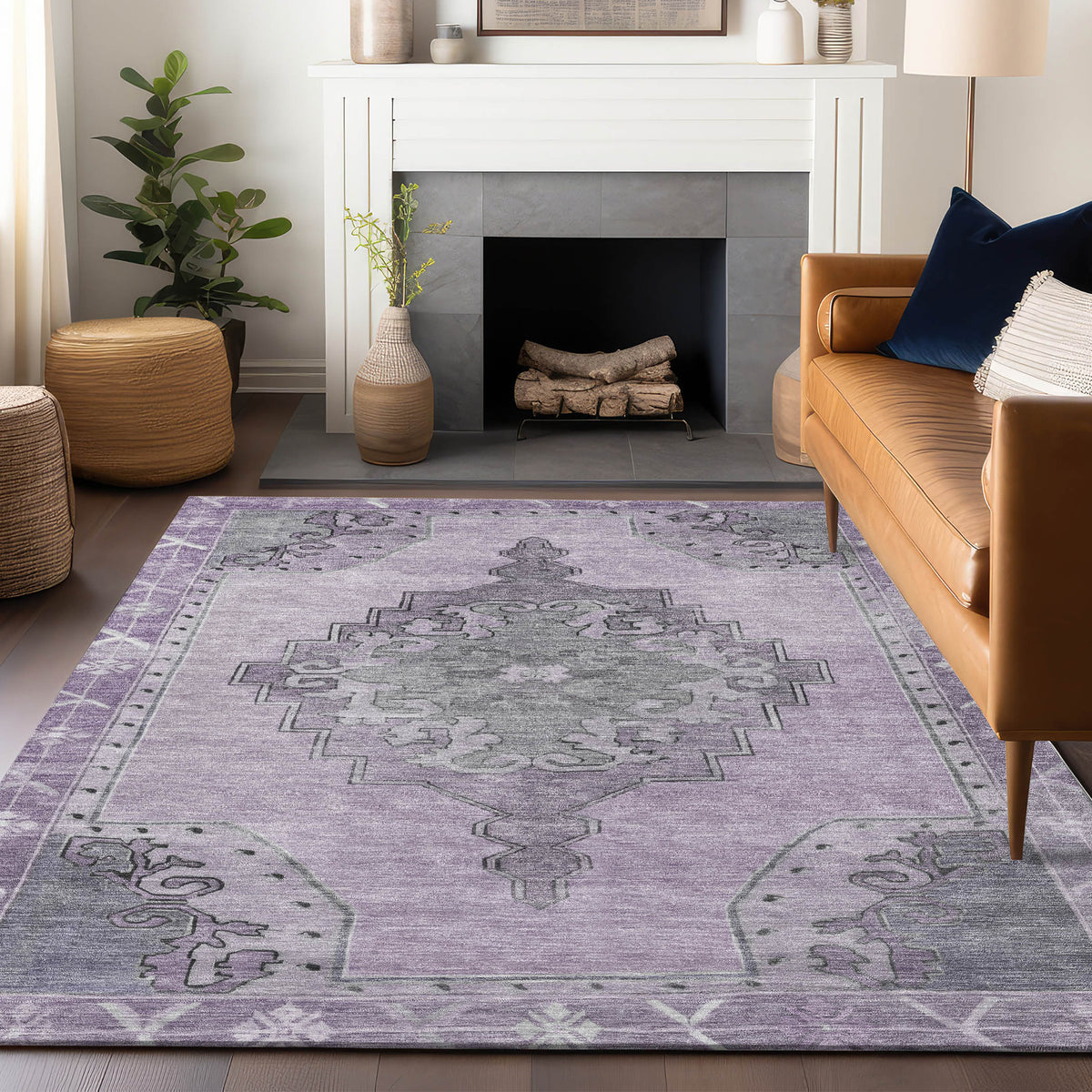 addison chantille acn1731 plum rug
