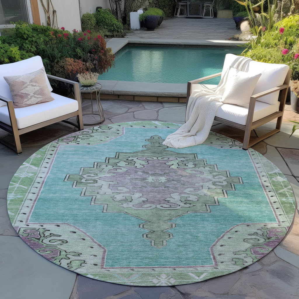 addison chantille acn1731 teal rug