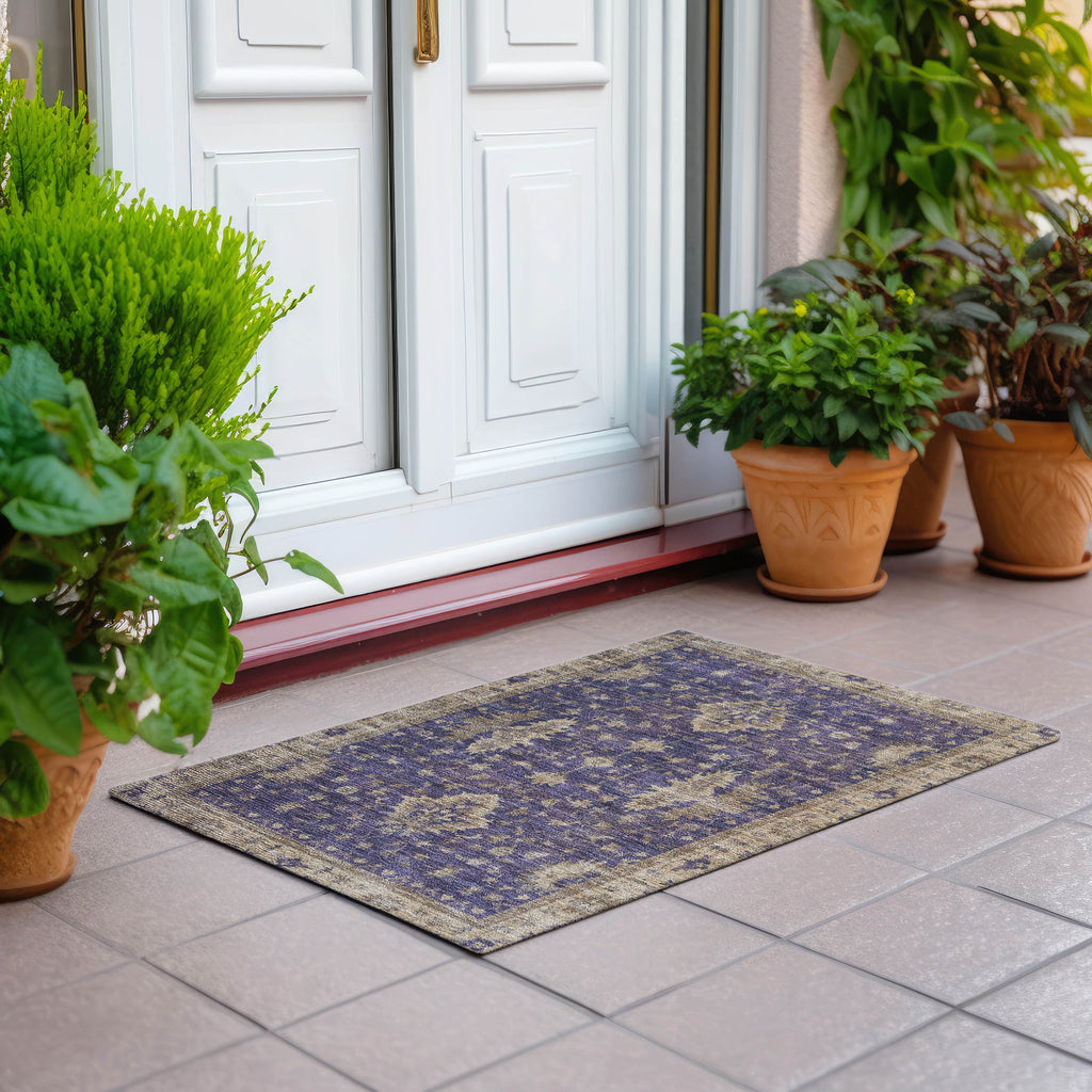 addison chantille acn1739 purple rug