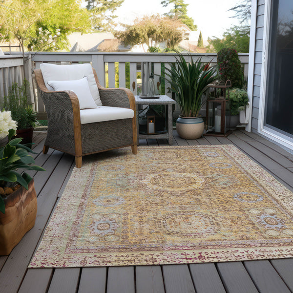 addison chantille acn1740 gold rug