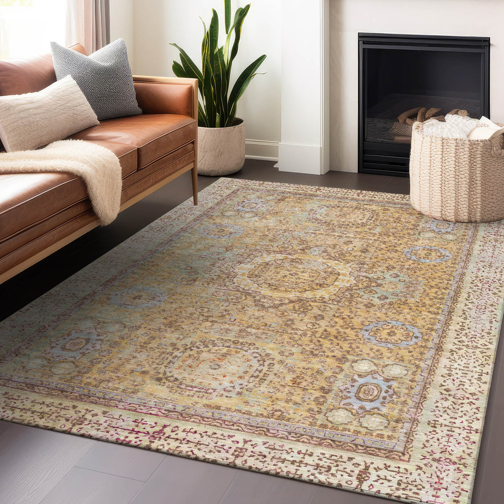 addison chantille acn1740 gold rug