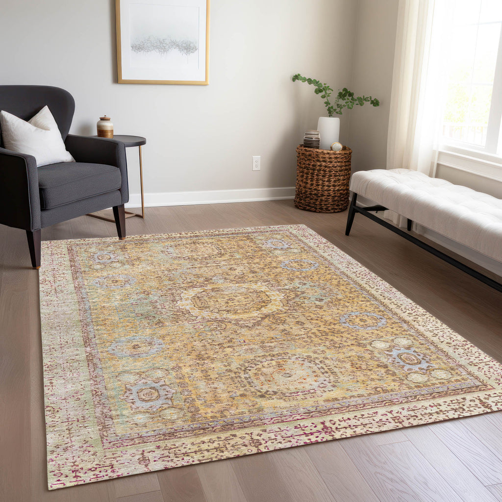 addison chantille acn1740 gold rug