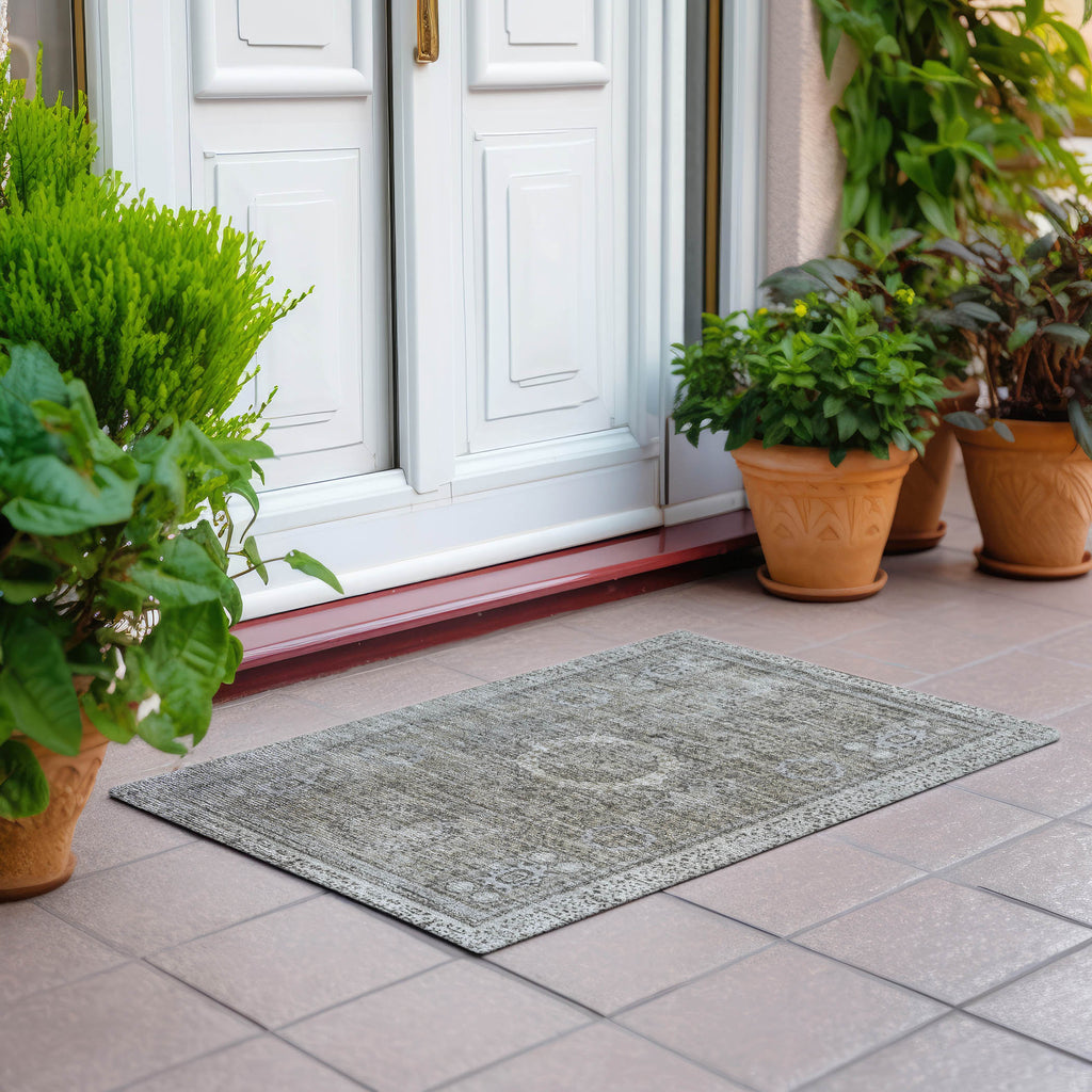 addison chantille acn1740 pewter rug