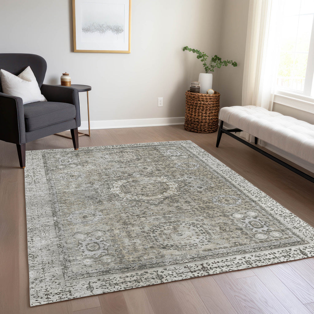 addison chantille acn1740 pewter rug