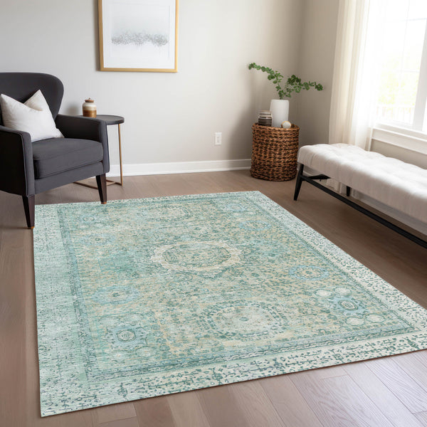 addison chantille acn1740 turquoise rug