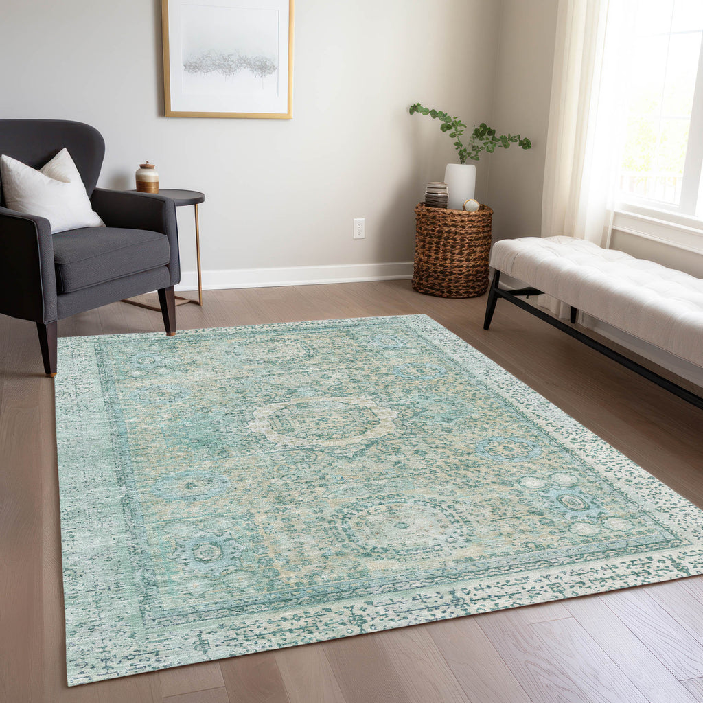 addison chantille acn1740 turquoise rug