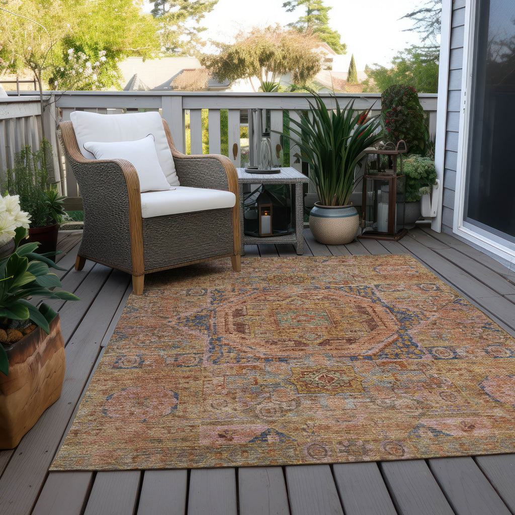 addison chantille acn1743 paprika rug