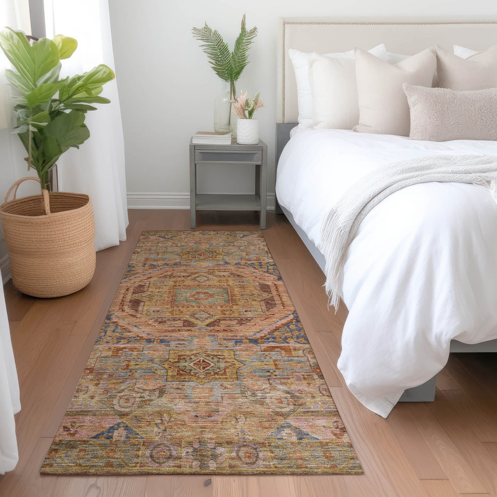 addison chantille acn1743 paprika rug