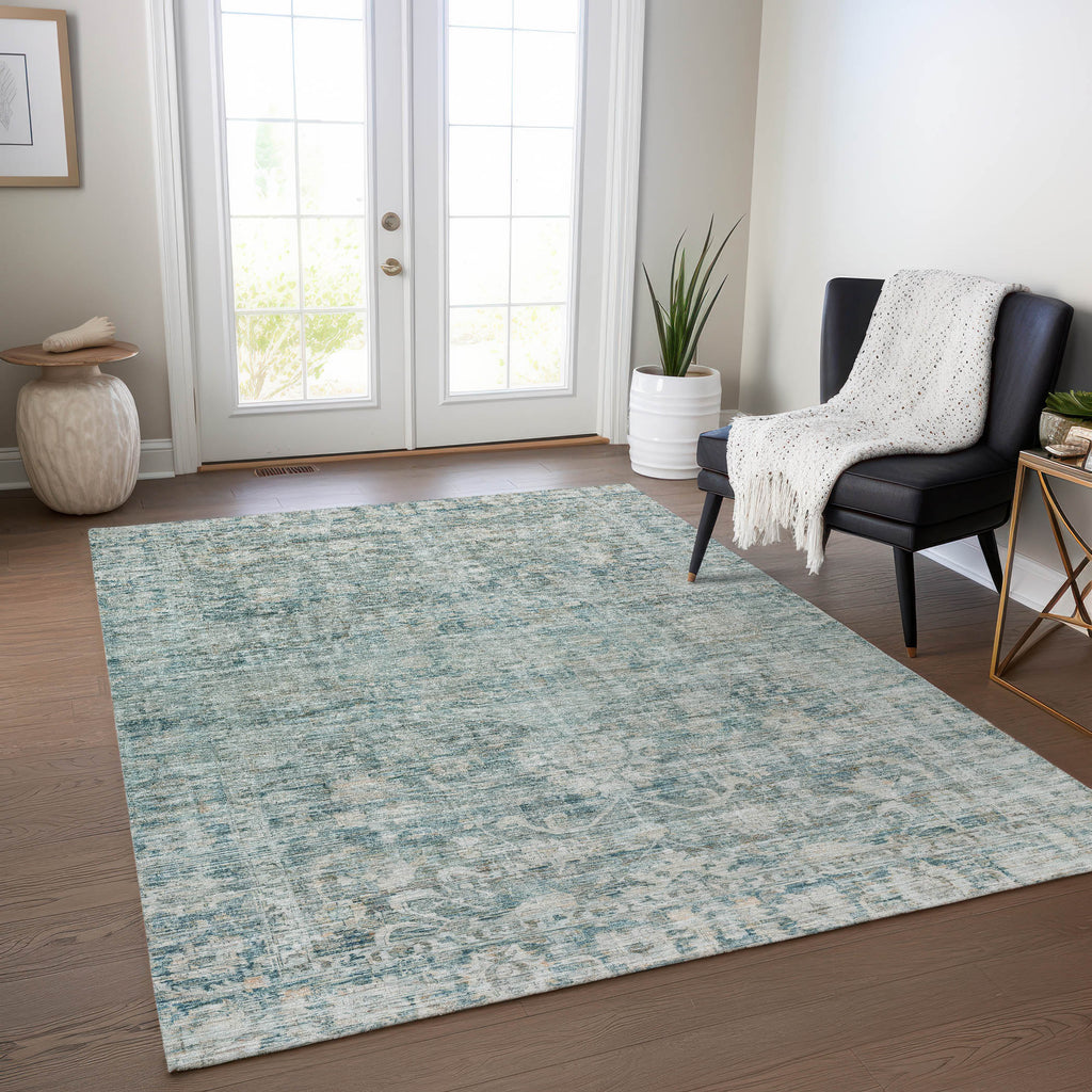 addison chantille acn1744 teal rug