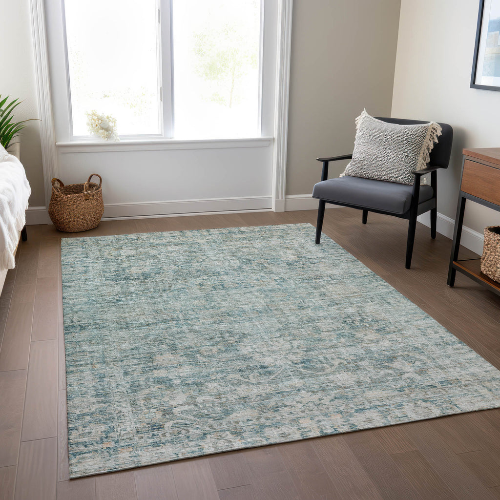 addison chantille acn1744 teal rug