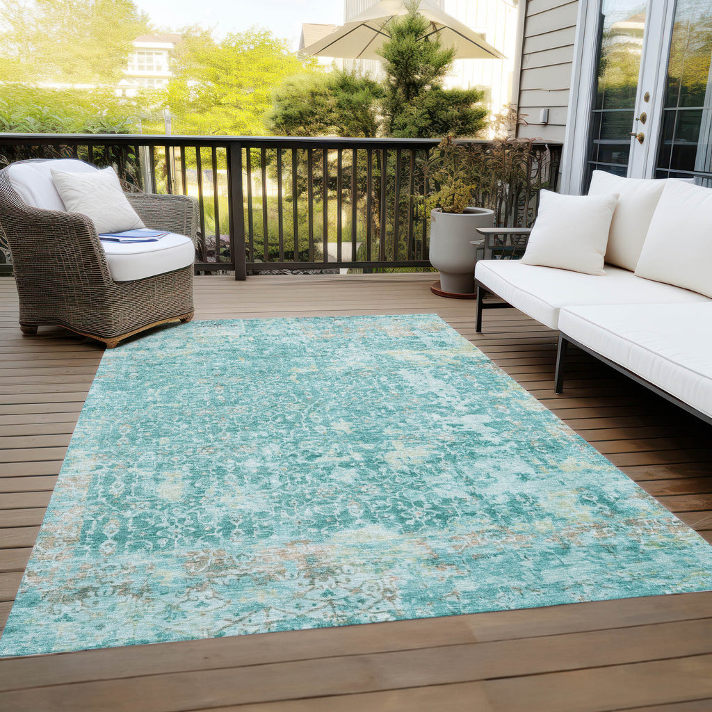 addison chantille acn1752 teal rug