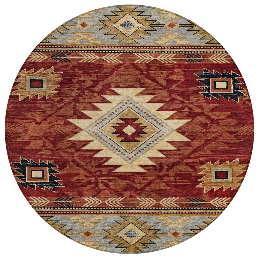 addison chantille acn1754 paprika rug