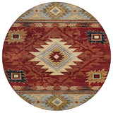 addison chantille acn1754 paprika rug