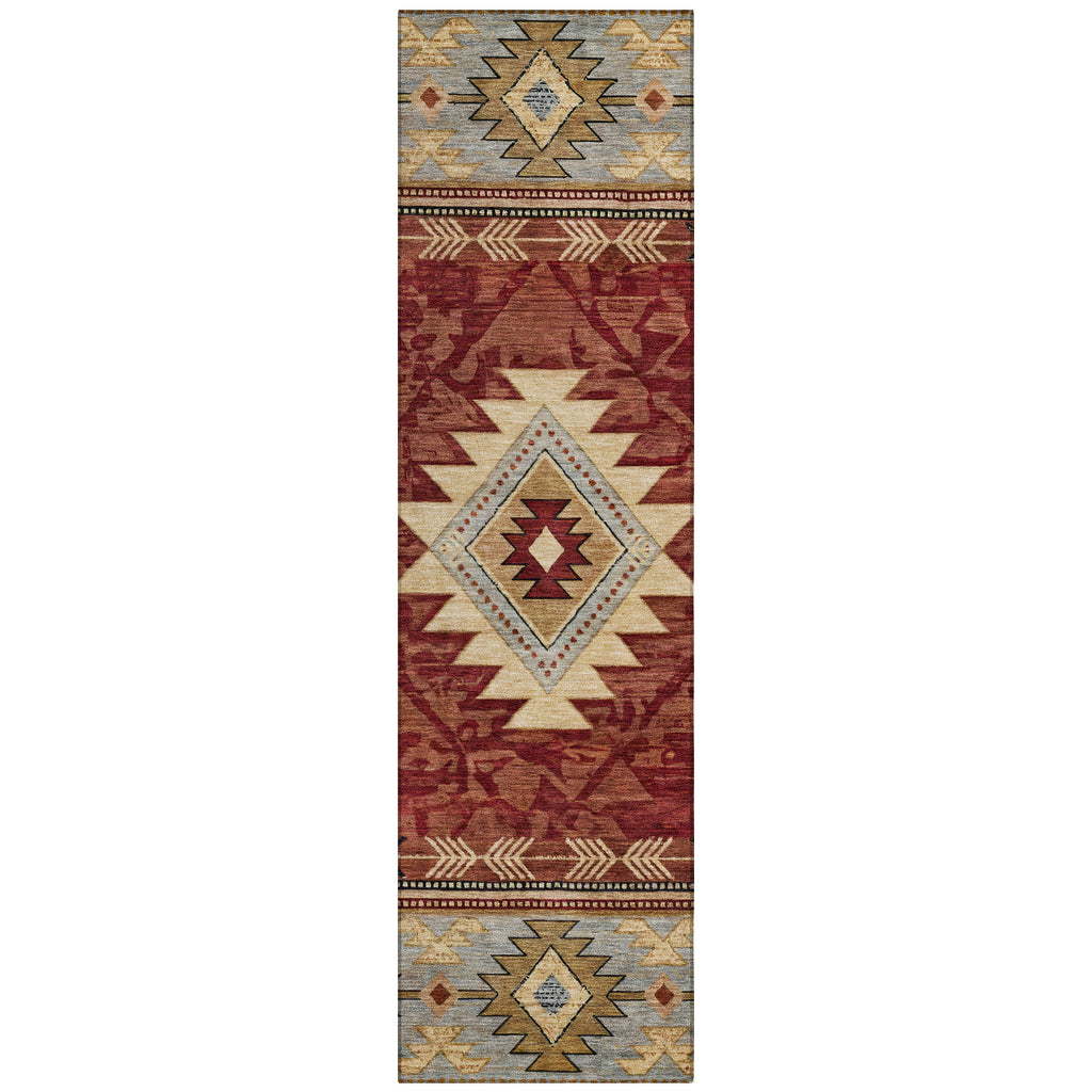 addison chantille acn1754 paprika rug