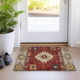 addison chantille acn1754 paprika rug