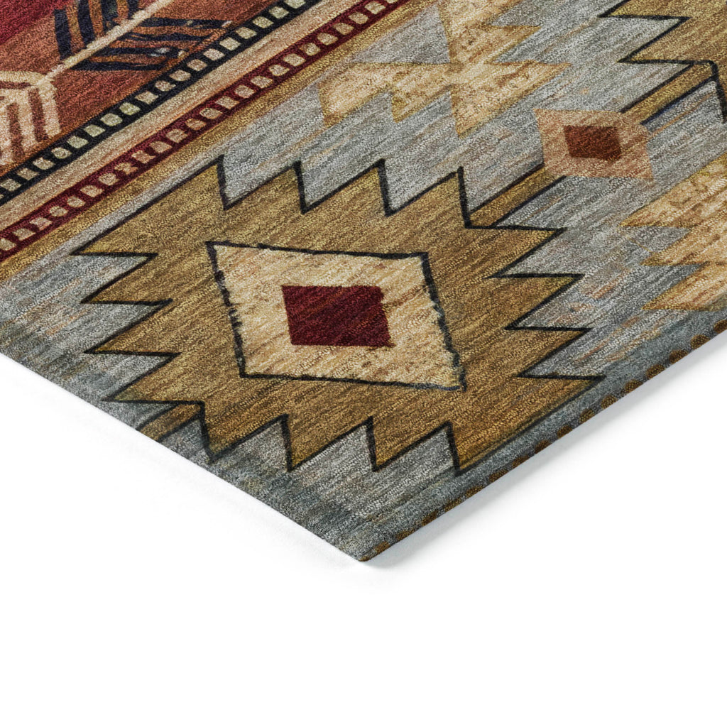 addison chantille acn1754 paprika rug