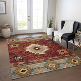 addison chantille acn1754 paprika rug