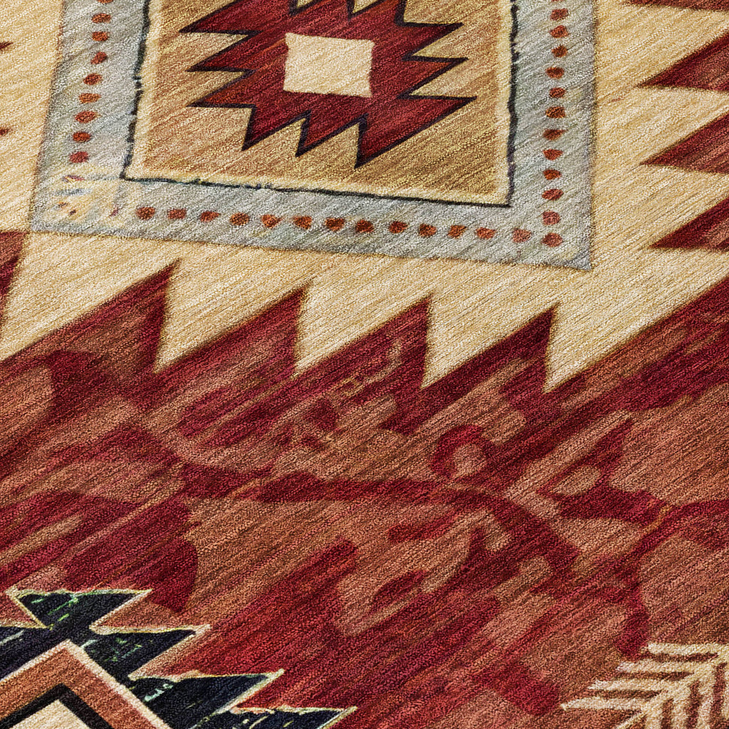 addison chantille acn1754 paprika rug