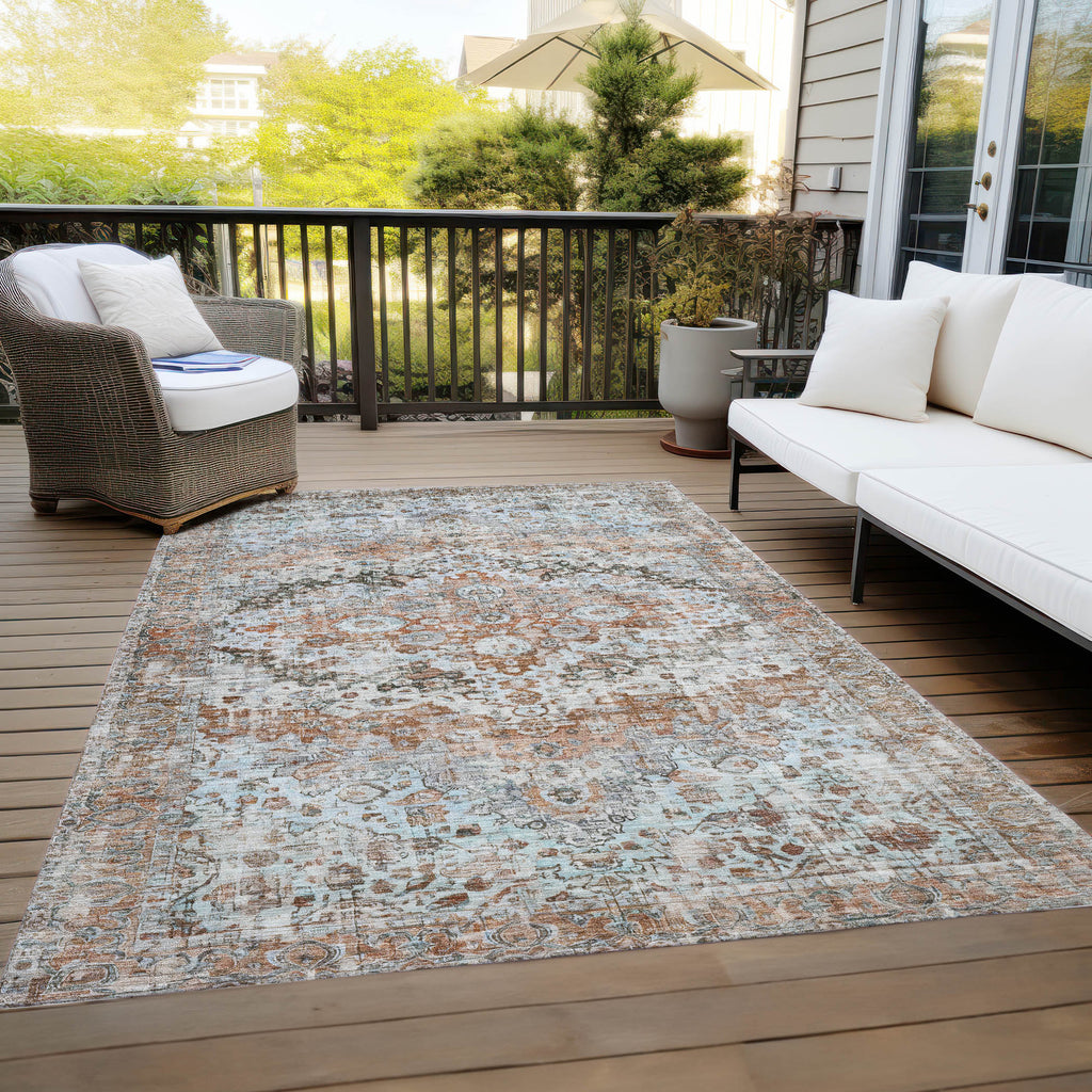 addison chantille acn1755 paprika rug