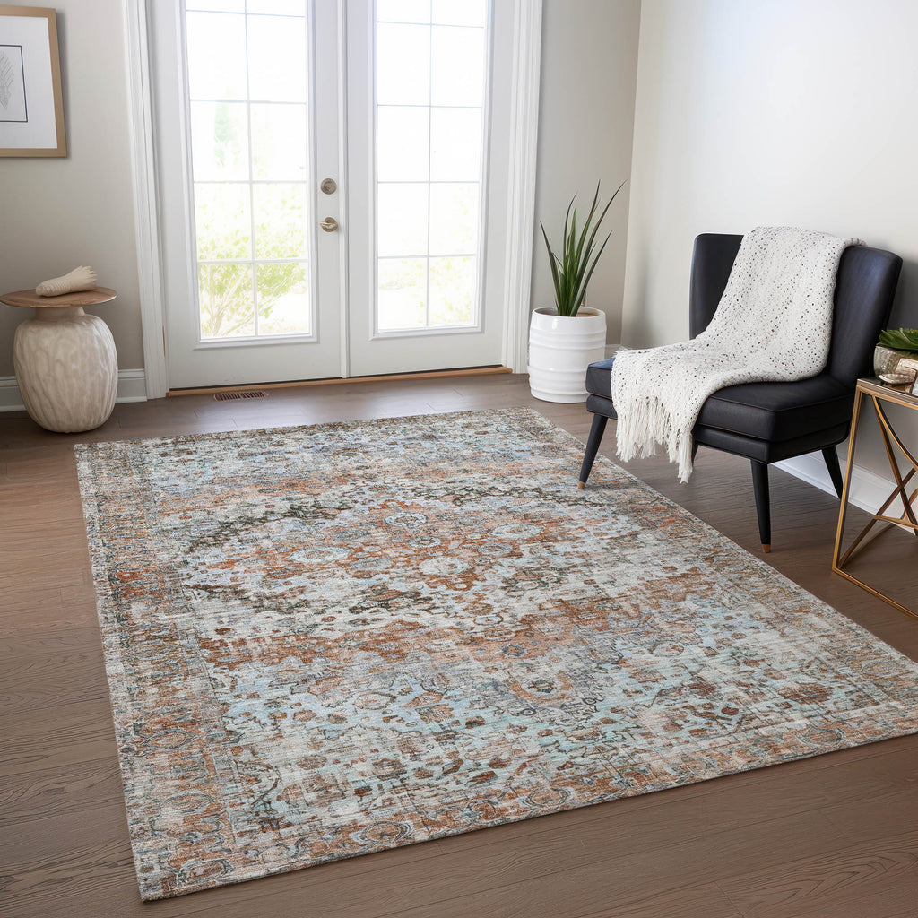 addison chantille acn1755 paprika rug